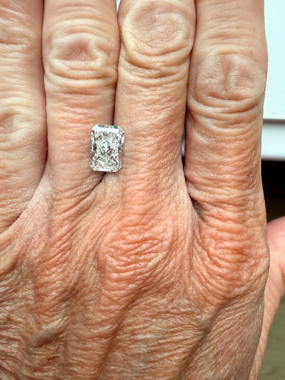 2.90 CT Radiant Lab Grown Diamond F VVS2 IGI